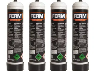 CO2 og Argon gasflasker
