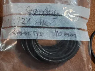 Gummi O-ringe 