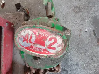 Kæde talje 2 T bud ønskes