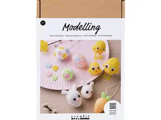 DIY Kit Modellering, Påskefigurer, 1 pk.