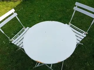 Havesæt 2 stole og 1 bord 
