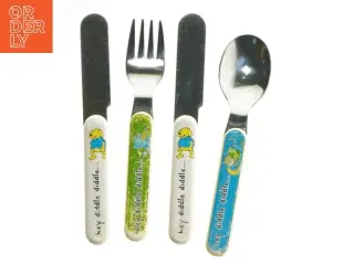 Børnebestik med motiver (str. 14 cm)