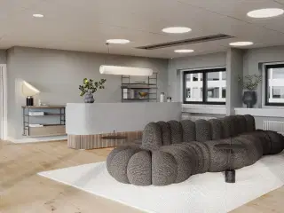 Kontorlejemål på 2.668 m²