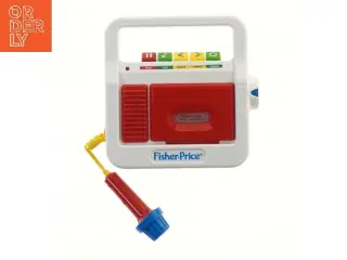 Fisher-Price kassettebåndoptager legetøj fra Fisher-Price (str. 20x19 cm)