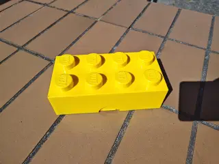 Lego Legoklods Madkasse i Gul