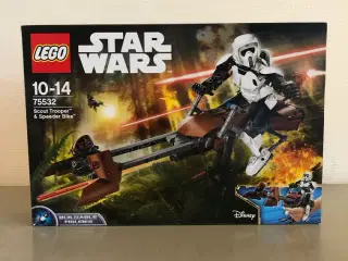 LEGO Star Wars 75532 Scout Trooper & Speeder Bike 