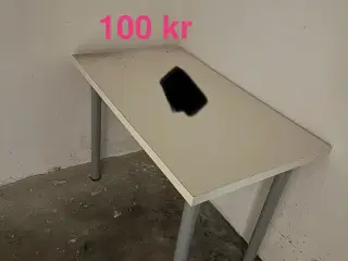 spise bord / skrive bord hvid 