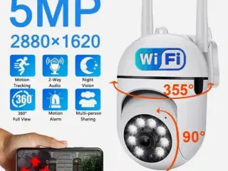 Nye 5G kamera 5 Mega pixels 4K opløsning