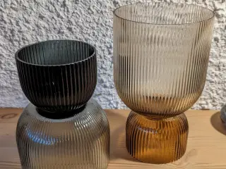 Vendbar Vase / Lysestage 