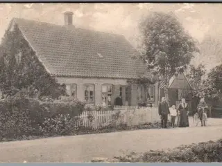 Skelby Skrædderforretning - H.J. Petersen - Gedser - Postkort - Ubrugt - Regning på bagsiden 1