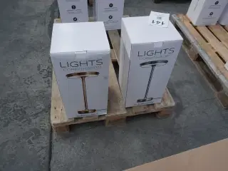 2 stk. LED Copenhagen Lights bordlampe