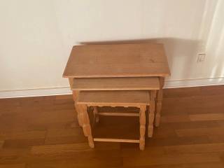 Indskuds Borde I Egetræ Meget Fine 180 KR