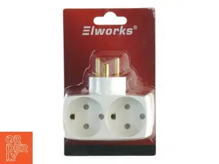 Elworks dobbeltstikdåse fra Elworks (str. 8 cm)