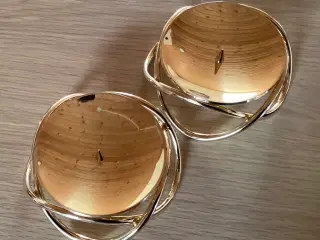 Georg Jensen Glow lysestager, guld, pris pr. stk. 