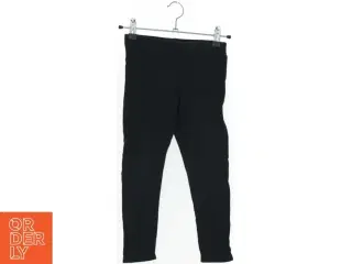 Sorte børneleggings fra H&M (str. 116)