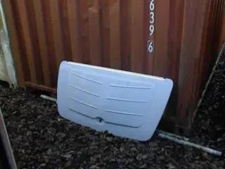   Gaskasse låge Glasfiber.