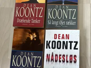 Dean Koontz bøger - 35 kr stykket