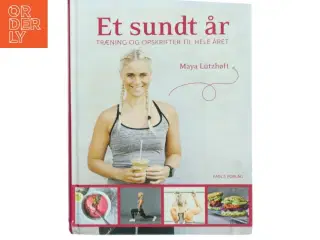 Et sundt år : træning og opskrifter til hele året af Maya Lützhøft (Bog)