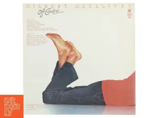 Gilbert O'Sullivan 'Off Centre' vinylplade fra CBS Records (str. 31 x 31 cm)