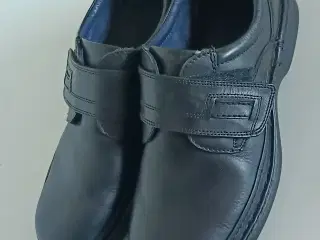 Ambre sort læder sko 41str