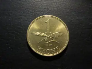 1 kr 1947 unc kv. 0