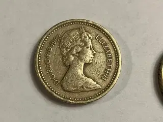 1 Pound England 1983
