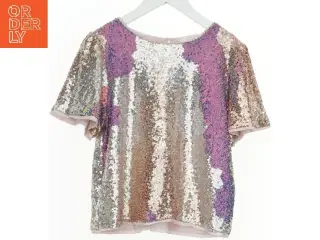 Paliet T-shirt fra H&M (str. 140)