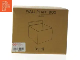 Væg plantekasse fra Ferm Living fra Ferm Living (str. 15x15x11 cm)