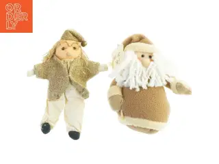 Julefigurer i stof (str. 22x17 cm)