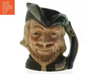 Keramisk kande formet som hoved fra Royal Doulton (str. 9 cm)