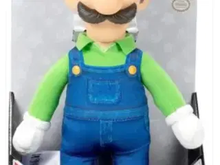 The Super mario bros movie Luigi plush toy