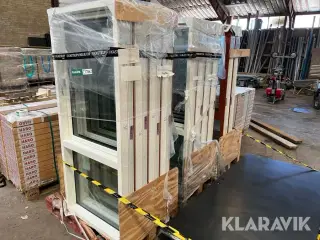 Vinduer Kastrup Træ-alu 10 styk kobberbrun