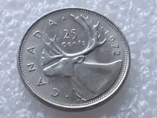 CANADA - 25 CENTS - 1972