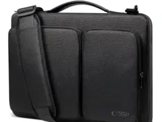 TECH-PROTECT Computertaske DEFENDER bag laptop - 15" og 16" - sort