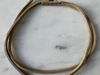 Troldekugle single læderarmbånd