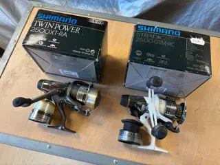 Shimano Twinpower og Stradic 2500
