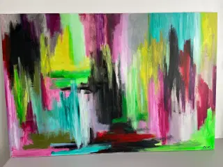 Akryl maleri af Anne Dorthe Krøjer 