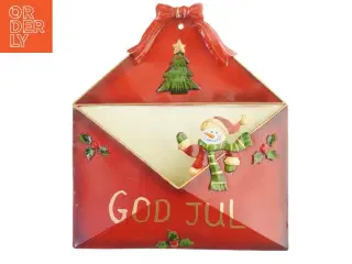 Juledekoration - Brev til Julemanden (str. 26,5x30 cm)