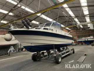 Motorbåd Wikingboat 29 fod med påhængsjolle