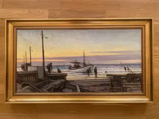 Oliemaleri Chr. Valentinusen, Løkken