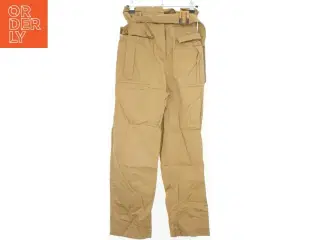 Bukser med lommer og bælte fra H&M (str. M)