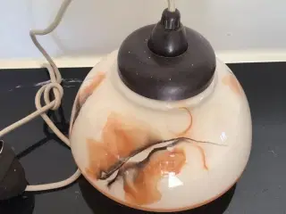 Retro pendel i glas
