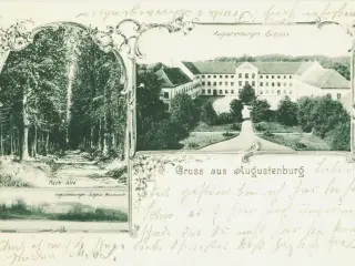 Gruss aus Augustenburg.1900