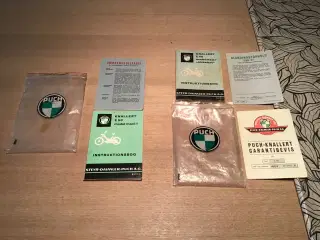 Puch maxi instruktionsbøger original