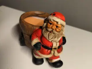 Gammel nisse med potte 10 x 10 cm