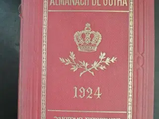 almanach de gotha 1924 - genealogique, diplomatiqu