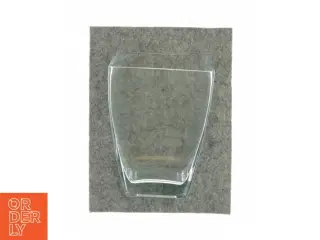 Firkanet glasvase