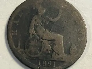 Half Penny 1891 England