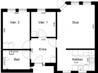 3 værelses hus/villa på 73 m2, Skive, Viborg