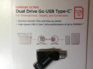 SanDisk Ultra Dual Drive Go USB 3.1 Type-C 128GB